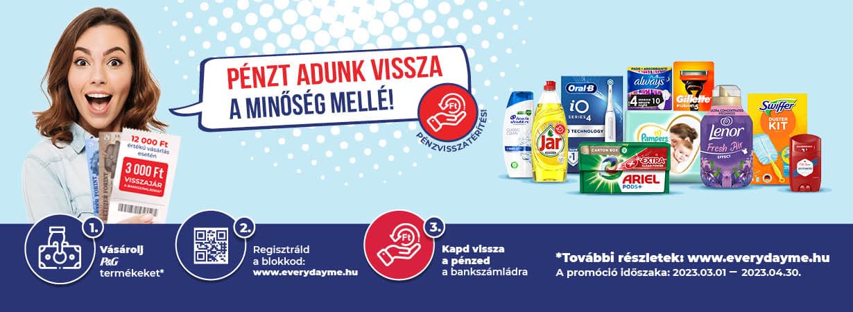 P&G Cashback Kampány