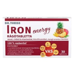 Dr.Theiss Iron Energy chewable tablets mango pineapple 30 pcs