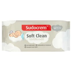 Sudocrem Soft Clean wet wipes 55 sheets