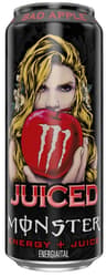 Monster Bad Apple carbonated drink with fruit juice from fruit concentrate, with caffeine