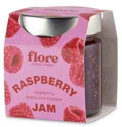 Flore Confectionery raspberry jam with paprika
