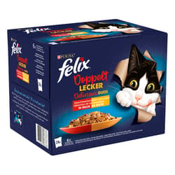 Felix Fantastic Duo Home Selection in Jelly Wet Cat Food 24 x 85 g (2,04 g)