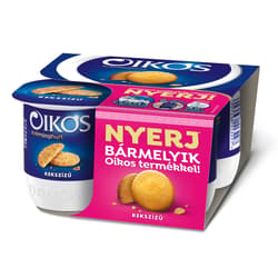 Danone Oikos Biscuit Flavored Live Culture Greek Cream Yogurt (4x125g)