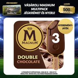 Magnum Pálcikás Jégkrém Dupla Csokoládé 3x85ml