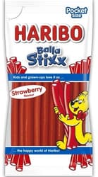 Haribo Balla Stixx Strawberry Eperízű gumicukorka