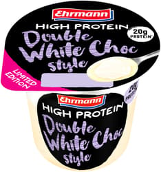 Ehrmann High Protein Double White Choc Style Pudding