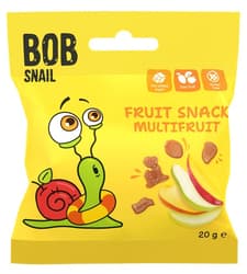 FRUIT SNACK "MULTIFRUIT" ВОB SNAIL 20 G