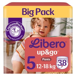 Libero Up&Go 5 BIG PACK bugyipelenka 12-18 kg (5-ös méret)