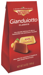 Novi Praliné Gianduiotto CLASSICO mogyorós tejcsokoládé