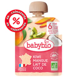 Babybio Kiwi Mango Coconut pouch 90g 6m+