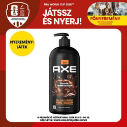 AXE Dark Temptation 3 in 1 Shower Gel for Body, Face, Hair 900 ml