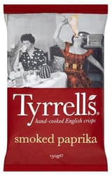 Tyrrells Burgonyachips füstös paprikával