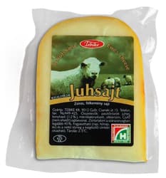 Tebike Kisalfökdi sheep cheese, sliced