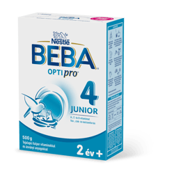 BEBA Optipro 4 Junior milk-based powder with vitamins and minerals