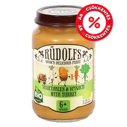 Rudolfs-Bio vegetables with turkey 6 months/190 g