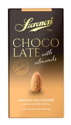 Szerencsi Salted roasted almond with milk chocolate 90g