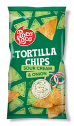 Poco Loco Tortilla Chips hagymás-tejfölös