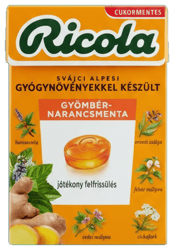 Ricola Gyömbér-Narancsmenta