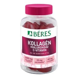 Béres Kollagén hialuronsav C-vitamin gumitabletta 50 db