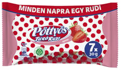Pöttyös Túró Rudi strawberry curd dessert (7×30G)