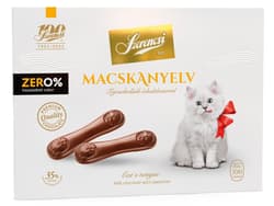 Szerencsi ZERO "Cat's Tongue" Milk Chocolate with Sweetener
