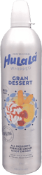 Hulala Gran Dessert whipped cream spray