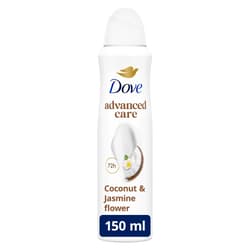 Dove Advanced Care Kókusz és Jázmin illatú női izzadásgátló dezodor, 150 ml