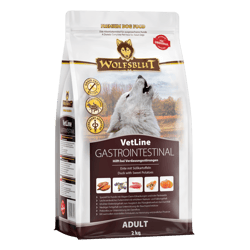 Wolfsblut VetLine Gastrointestinal száraz kutyatáp kacsahússal és édesburgonyával 2kg