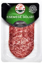 Delicious goliath slices, sliced