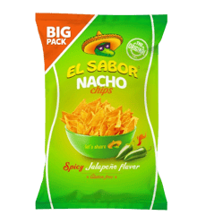El Sabor Nacho Chips Jalapeno