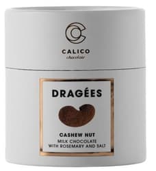 CALICO Dragées - Rozmaringos, sós kesudió tejcsokoládéval