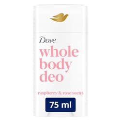 Dove Málna & Rózsa illatú teljes test dezodor stift, 75ml