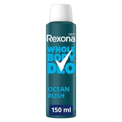 Rexona Men Ocean Rush teljes férfi test dezodor, 150ml