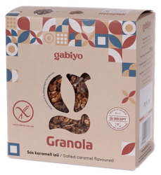 Gabiyo Gluten-free Granola Salted caramel flavoured