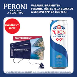 Peroni Nastro Azzurro non-alcoholic light beer 0,0%