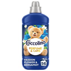 Coccolino Perfume&Care Passion Flower&Bergamot öblítő, 56 mosás, 1288 ml