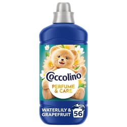 Coccolino Perfume&Care Waterlily & Grapefruit öblítő, 56 mosás, 1288 ml