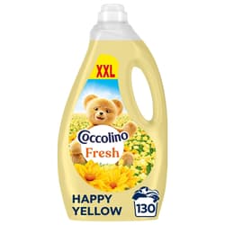 Coccolino Fresh&Soft Happy Yellow öblítő, 130 mosás, 2990 ml