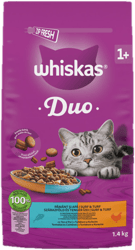 Whiskas dry adult DUO Tuna & chicken