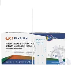 Elysium 3az1-ben SARS-CoV2/influ.A+B Ag kombinált gyorsteszt 1 db