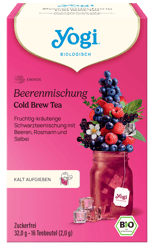 Yogi® Cold brew Erdei gyümölcsös bio jeges tea