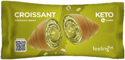 FeelingOK  Protein Croissant Pisztáciás krémmel töltve