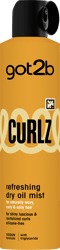 got2b Curlz frissítő száraz olajos permet