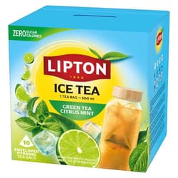 Lipton Cold Brew Green Tea Mint-Lime 10 tea bags X 3.5 g