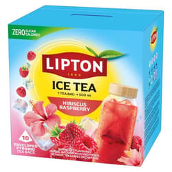 Lipton Cold Brew Fruit Tea Hibiscus-Raspberry 10 teabags X 3.5 g