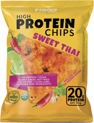 Popcrop High Protein chips Sweet Thai