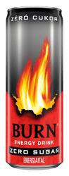 Burn Zero Sugar Carbonated Energy Drink with Caffeine, Inositol, B Vitamins 250 ml