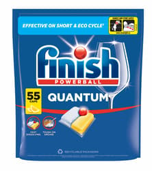 Finish Quantum All in 1 mosogatógép kapszula citromos illatú