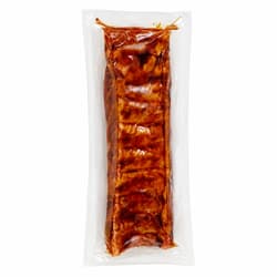 Pork loin ribs marinated