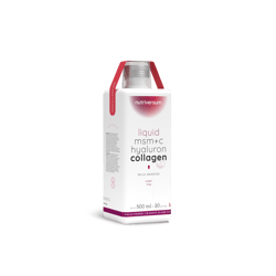 Nutriversum Liquid MSM+C Hyaluron Collagen 500ml Erdei gyümölcs